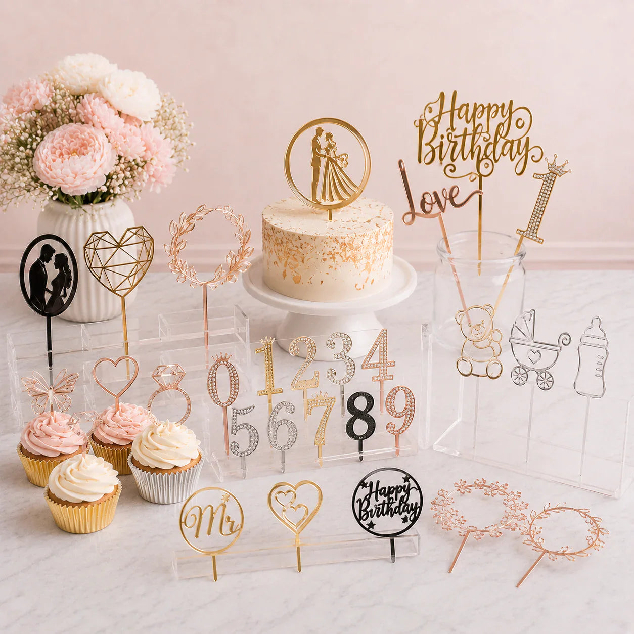 Cake & Cupcake Toppers