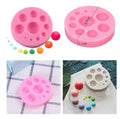 8 Cavity Round Silicone Mold – Round Cake, Chocolate & Dessert Mold
