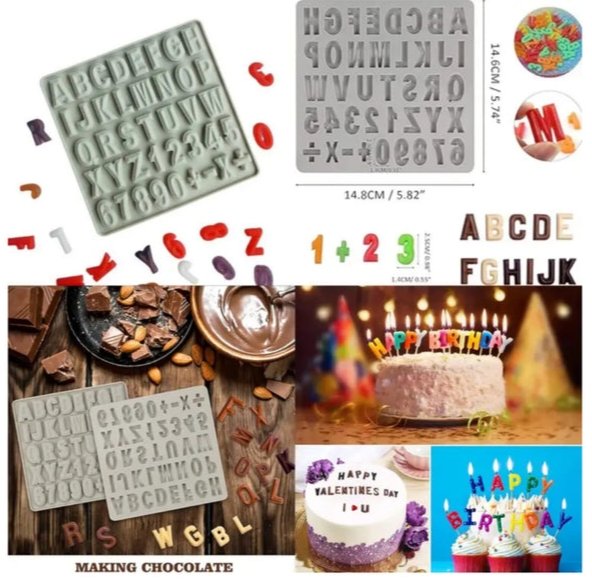 A-Z Chocolate Mold