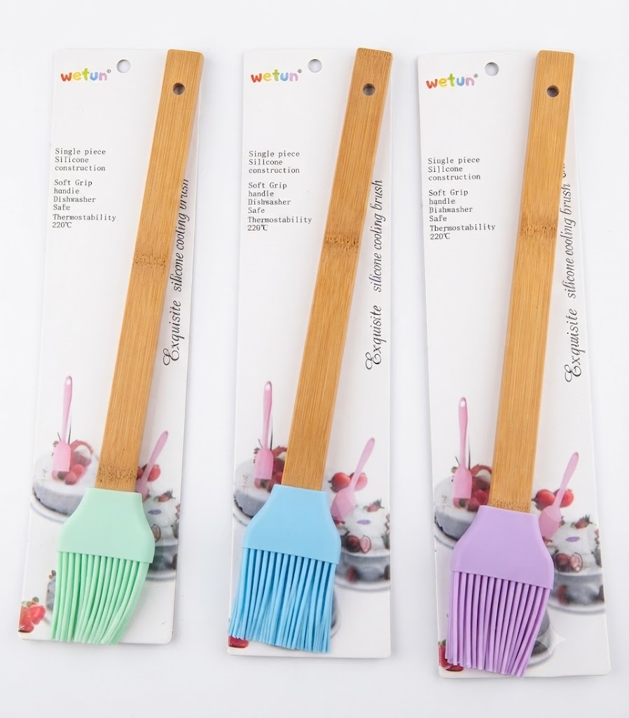 Wooden Handle Pastry Brush – Premium Baking Brush for Butter, Egg Wash & Cake Decorating