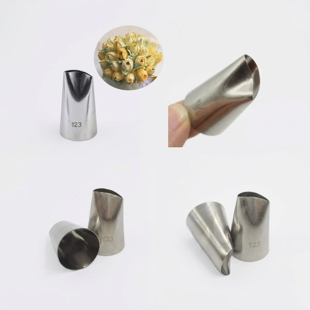 BC123 Nozzle – Piping Tip for Ruffled & Decorative Icing Patterns