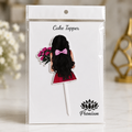 Cake Doll Topper for Cake Decorating (D-1) – Princess Doll Birthday Cake Decoration