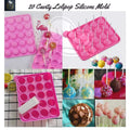 20 Cavity Lolipop Silicone Mold