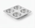 4 Cupcake Baking Tray – Non-Stick Muffin Pan for Cupcakes, Muffins & Mini Cakes
