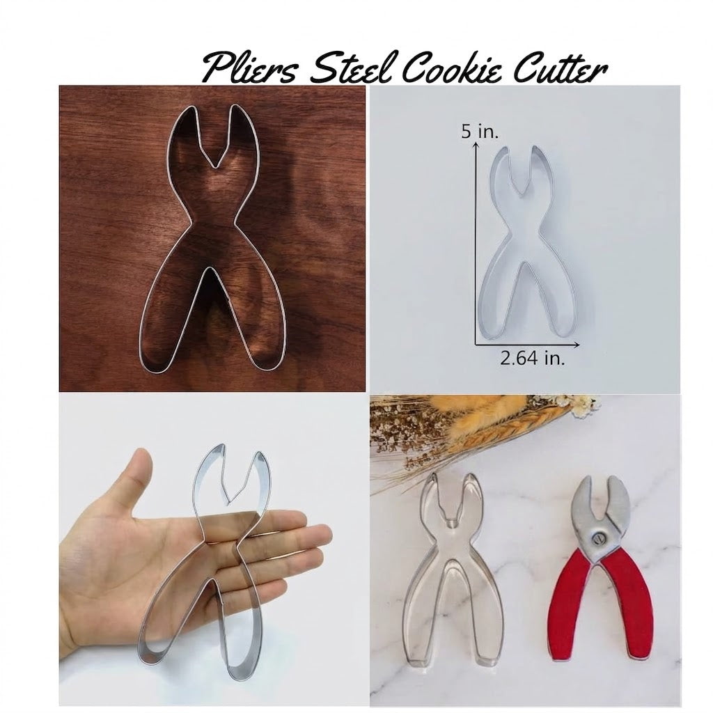 Pliers Steel Cookie Cutter – Fondant & Cookie Decorating Tool