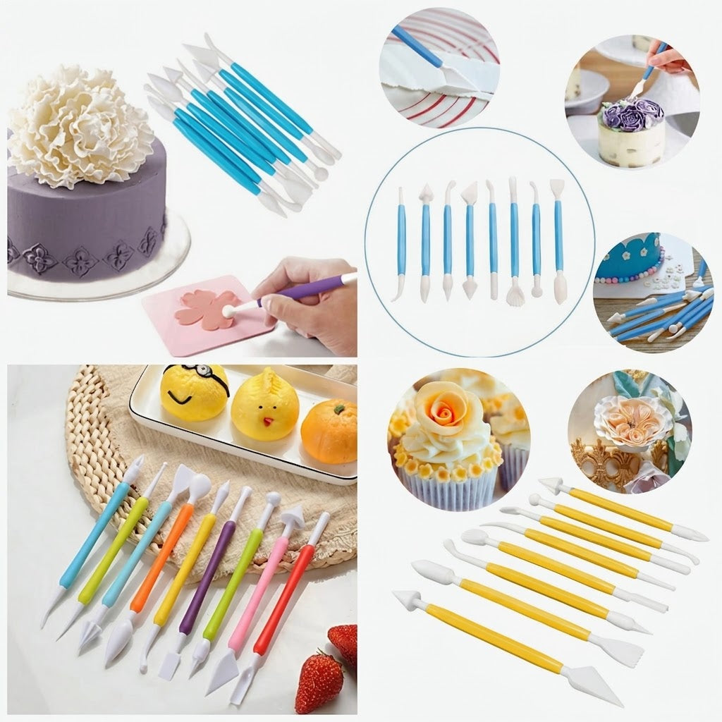 Fondant Tool Set – Cake Decorating & Fondant Work Tools