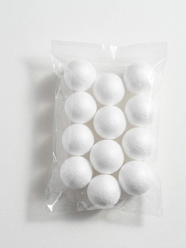 30mm Thermocol Balls – Craft, Cake & Party Decoration