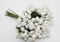 White Flower Stamens – Artificial Floral Stamens for Sugar Flowers, Cake Decorating & DIY Crafts