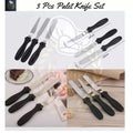 3 Pcs Palet Knife Set