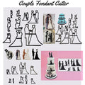 Couple Cutter – Fondant & Cookie Decorating Tool