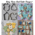Baby Theme Steel Cutter – Design 2 | Fondant & Cookie Cutter