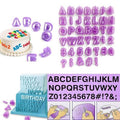 40 Pcs Alphabet & Number Cutter
