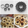 5 Pcs Small Patties Cutters – Fondant, Cookie & Baking Tools