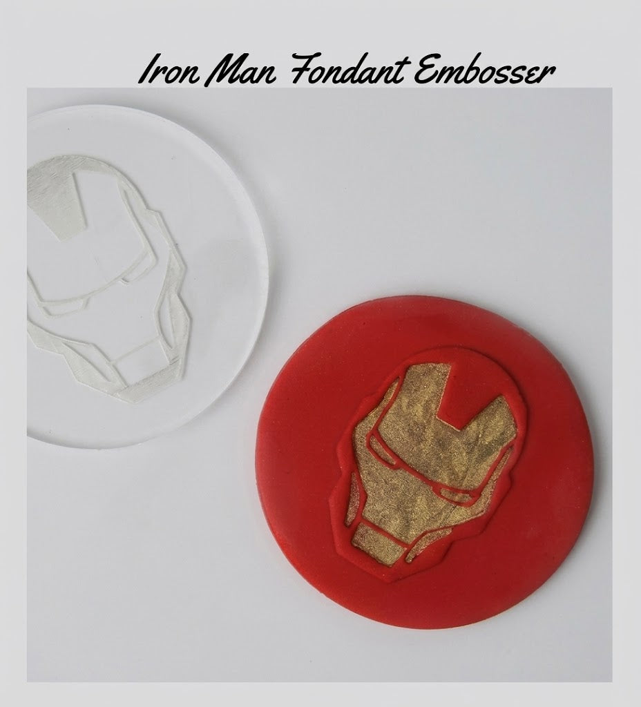 Iron Man Embosser – Fondant & Cake Decorating Tool