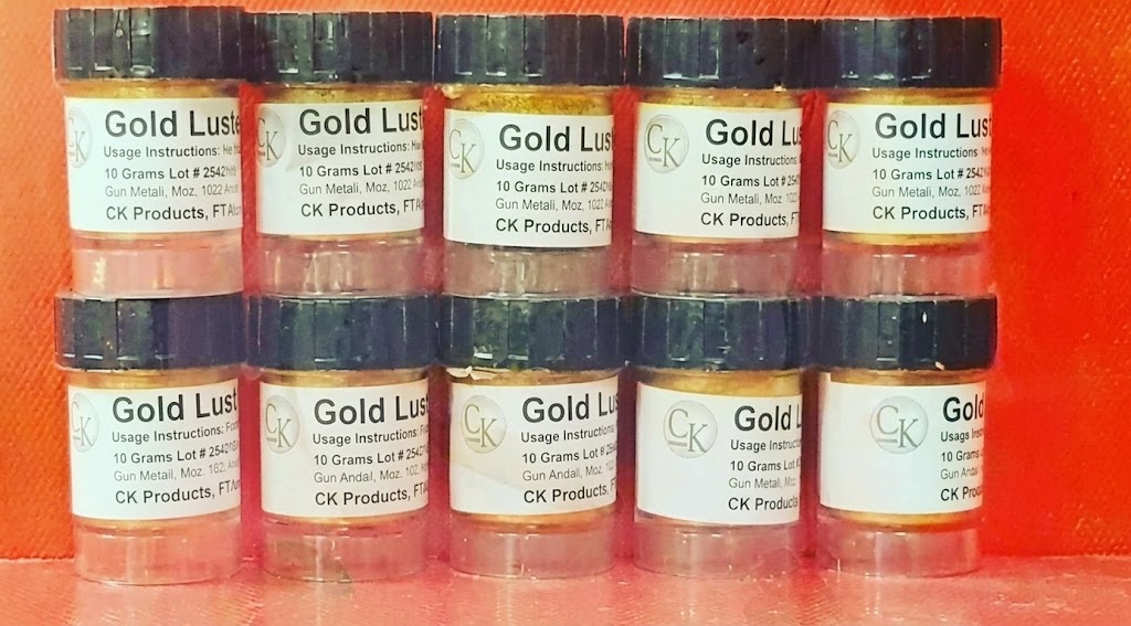 CK Brand Golden Dust – Edible Cake Decorating Dust for Shimmer & Golden Details