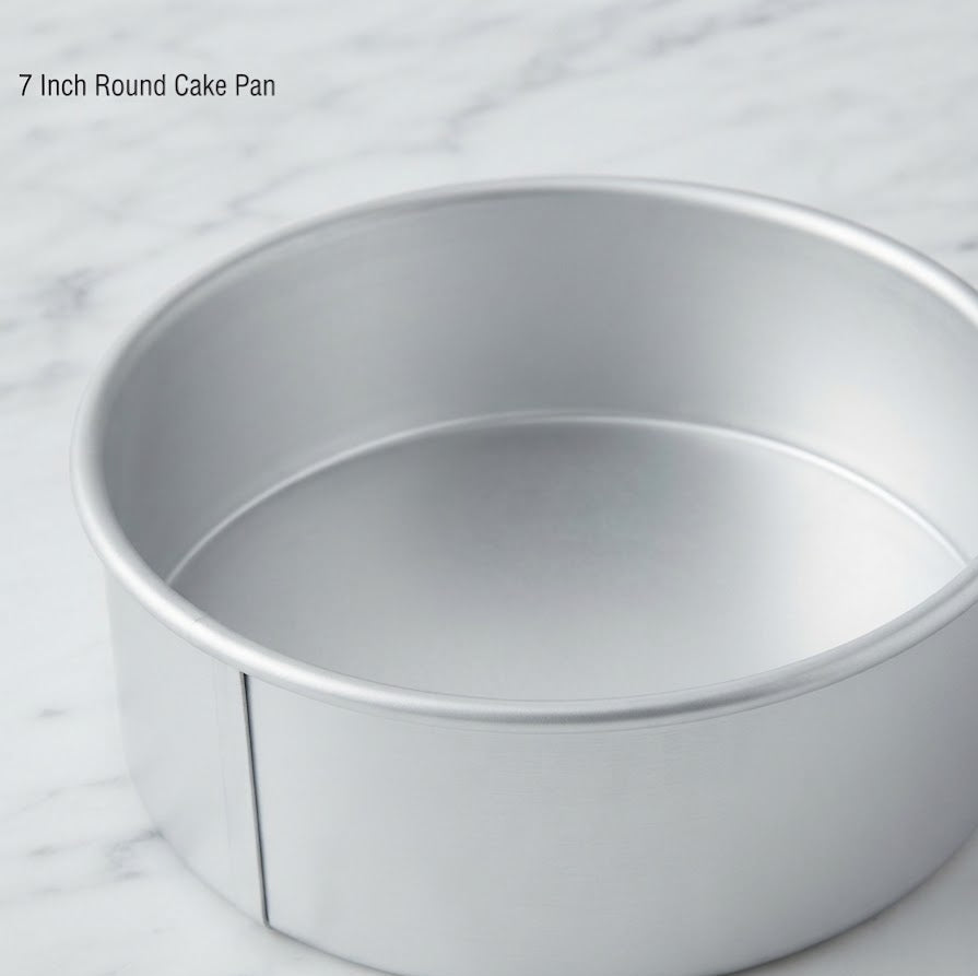 7 Inch Round Cake Pan – Non-Stick Baking Pan for Cakes, Cheesecakes & Desserts