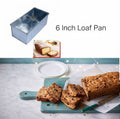 6 Inch Loaf Pan – Non-Stick Baking Pan for Bread, Cakes & Loaf Desserts
