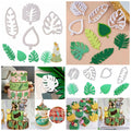 4 Pcs Tropical Leaf Cutters – Fondant & Sugarcraft Decorating Set