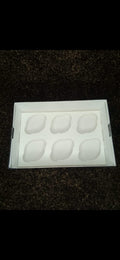 6 Cupcakes Transparent Lid Box