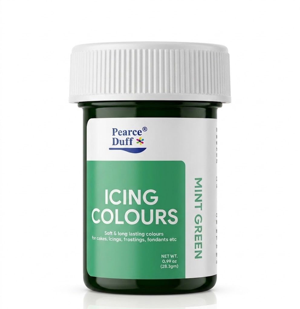 Pearce Duff Mint Green – Soft Food Colour for Baking & Cake Decorating