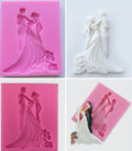Couple Silicone Mold – Premium Couple-Shaped Chocolate & Cake Decoration Mold