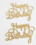 Happy Birthday Cake Cutouts – Pack of 10 Pcs | Premium Birthday Cake Decoration Cutouts
