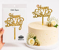 Happy Birthday Cake Topper – Premium Birthday Cake Decoration for Kids & Adults