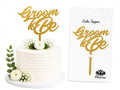 Groom to Be Cake Topper – Premium Bachelor Party, Engagement & Wedding Cake Decoration