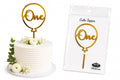 One Cake Topper – Premium First Birthday Cake Decoration for Baby Boys & Girls