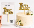 Happy Birthday Cake Topper – Premium Birthday Cake Decoration for Kids & Adults