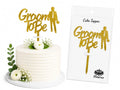 Groom to Be Cake Topper – Premium Bachelor Party, Engagement & Wedding Cake Decoration
