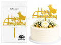 Happy Anniversary Cake Topper – Premium Wedding Anniversary Cake Decoration