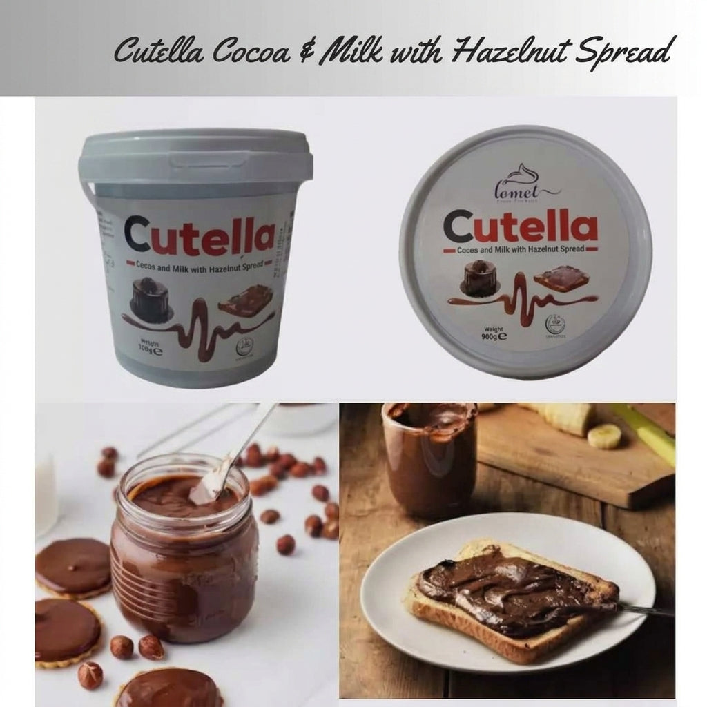 Cutella Chocolate Spread – Smooth & Creamy Spread for Toast, Cakes & Desserts