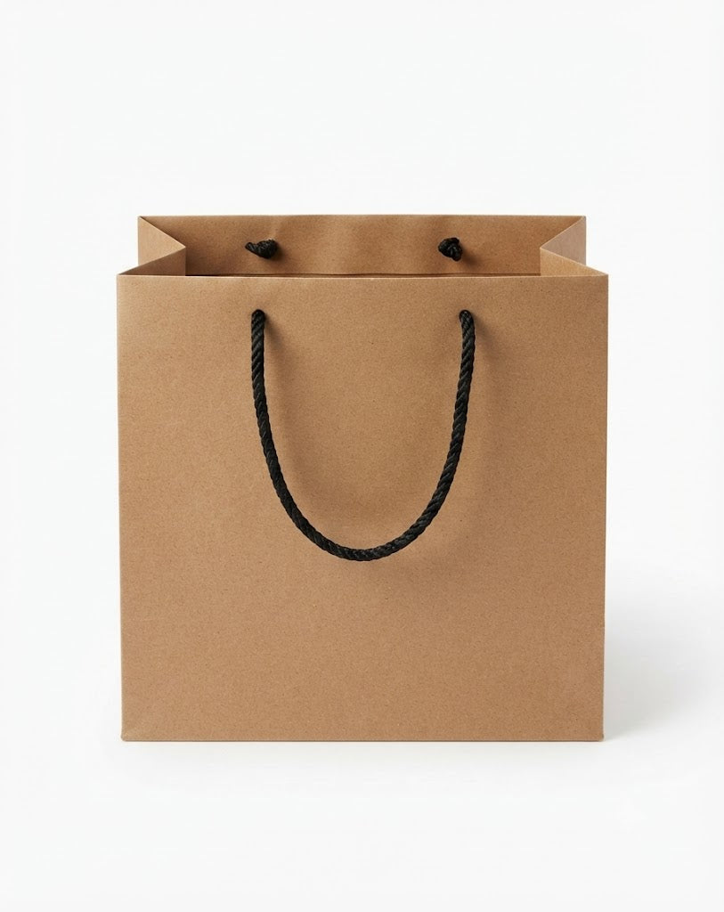 9 Inch Paper Cake Bag – Food Grade Paper Bag for Cakes, Pastries & Bakery Packaging