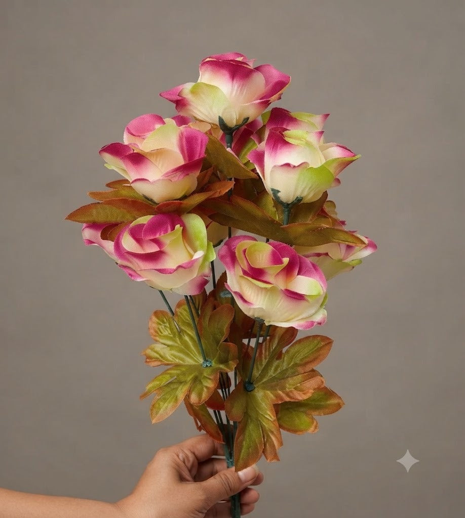 Artificial Flowers – Style 6 for Cake Decorating, Floral Arrangements & DIY Crafts