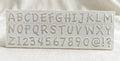 Alphabet & Number Silicone Mold – Premium Letter & Number Chocolate & Cake Decoration Mold