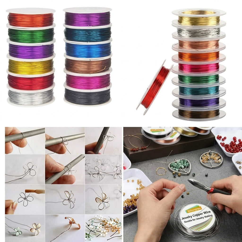 Colorful Wire Pack of 10 Pcs – Craft & Party Decoration Wire