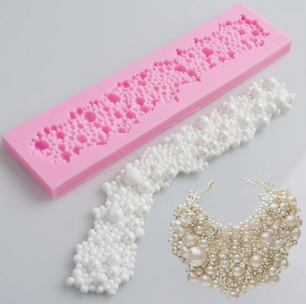 Pearl Bubble Silicone Mold – Premium Bubble Pearl Chocolate & Cake Decoration Mold