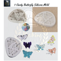 3 Cavity Butterfly Silicone Mold