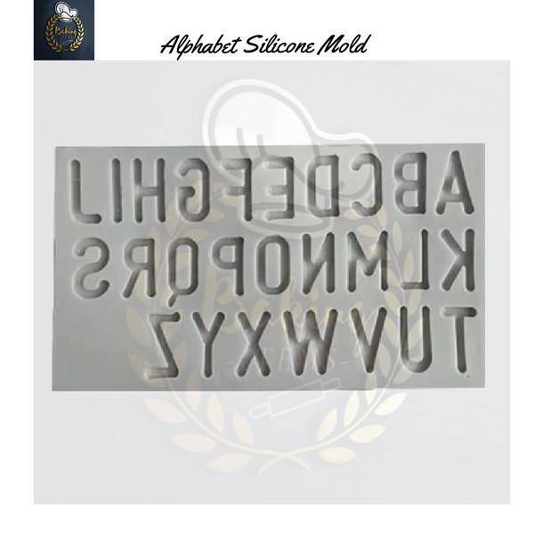 Alphabet Silicone Mold