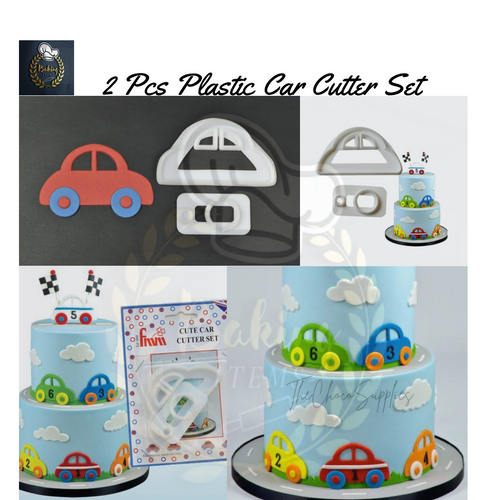 2 Pcs Plastic Car Cutter