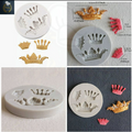 3 Cavity Small Crown Silicone Mold