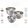 Stainless Steel Mixing Bowl – Large