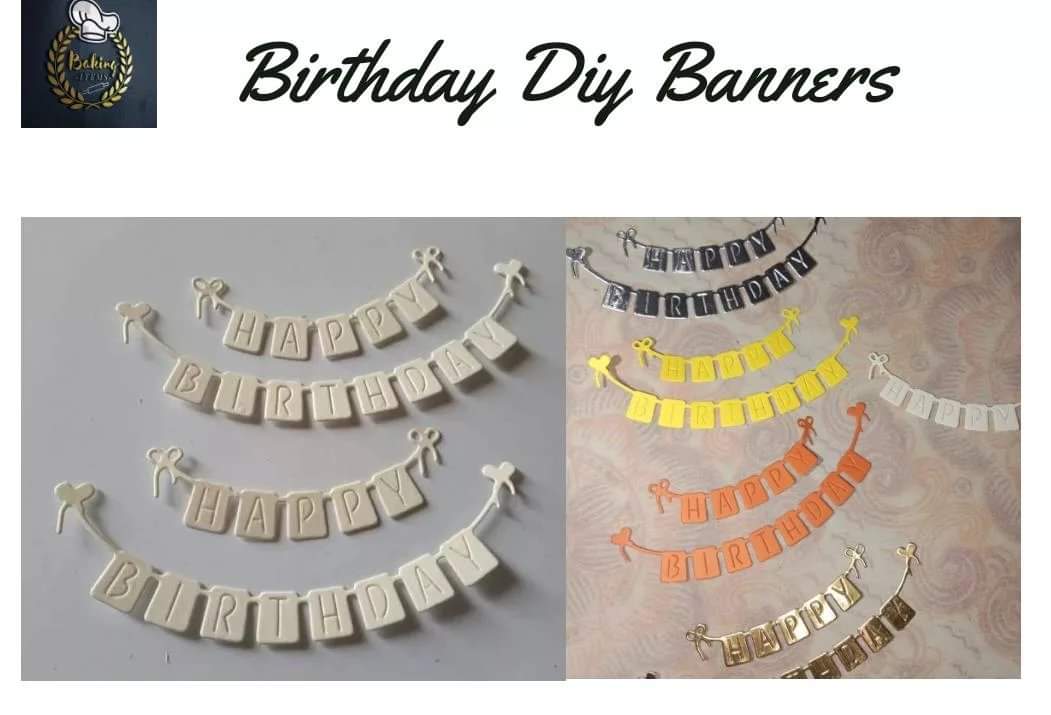 Birthday Banner Pack Of 5 Pcs