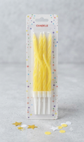 Elegant Curve Spiral Candles Set – Decorative Birthday & Cake Candles (Multi Colors Available)