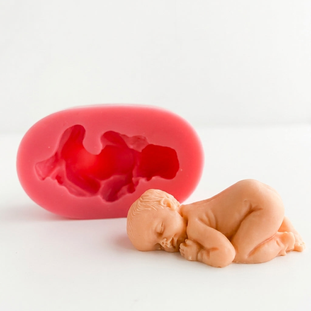 Baby Silicone Mold – Baby Shower Cake, Fondant & Chocolate Decoration Mold