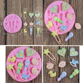 Baby Theme Silicone Mold Design 2 – Baby Shower Cake & Fondant Decoration Mold
