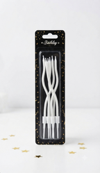 Elegant Curve Spiral Candles Set – Decorative Birthday & Cake Candles (Multi Colors Available)