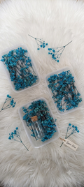 Sea Green Dried Baby Breath | Preserved Gypsophila Flowers for Cake Decoration & Crafts