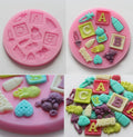 Baby Theme Silicone Mold Design 3 – Baby Shower Cake & Fondant Decoration Mold